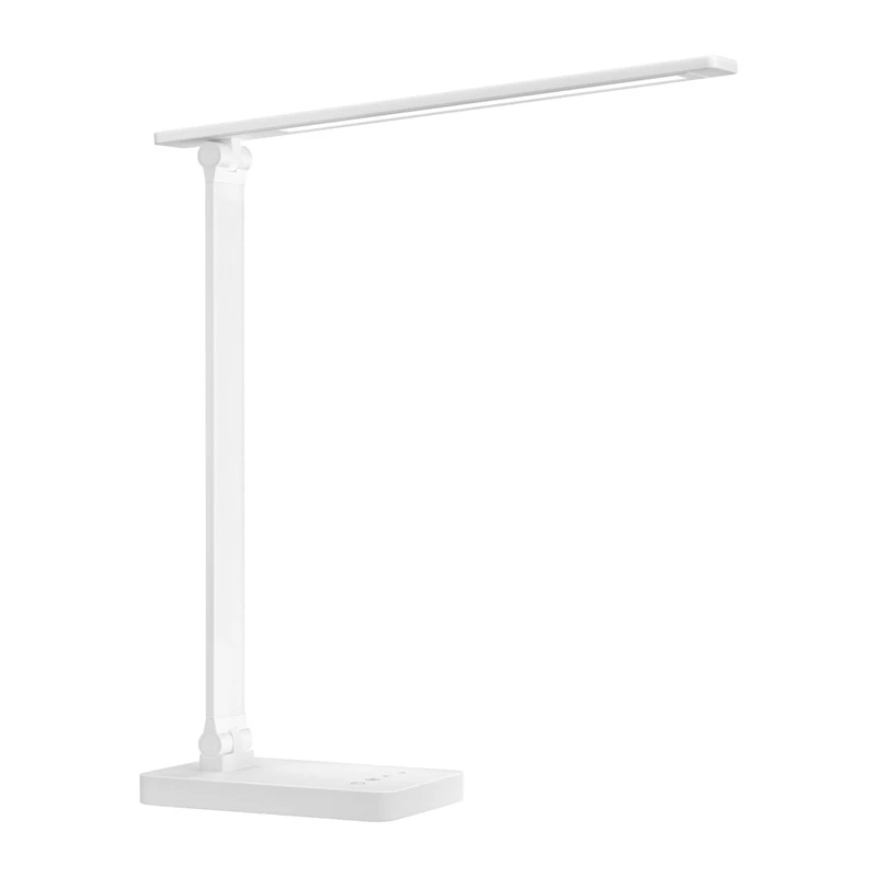 LEPRO 310003 LED laualamp, 700 lm, 5 värvitemperatuuri, puutetundlik hämardamine, USB laadimisport, valge