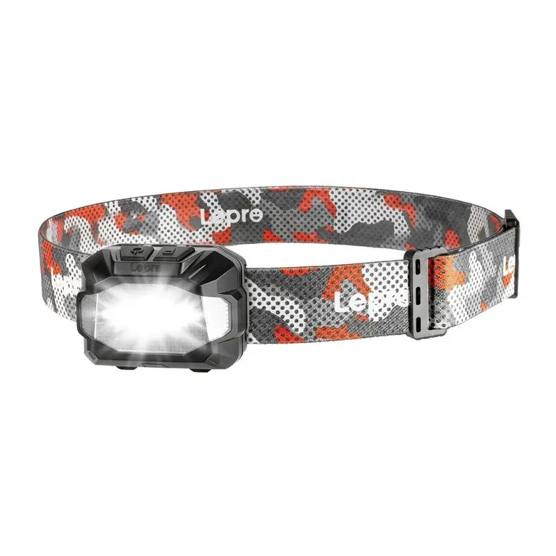 LEPRO 320023 300 lm laetav otsmikulamp punase valguse režiimidega