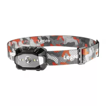 LEPRO 320023 300 lm laetav otsmikulamp punase valguse režiimidega
