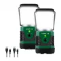 LEPRO 3300008-2 Campingulamp, 4400mAh, 2-pakk