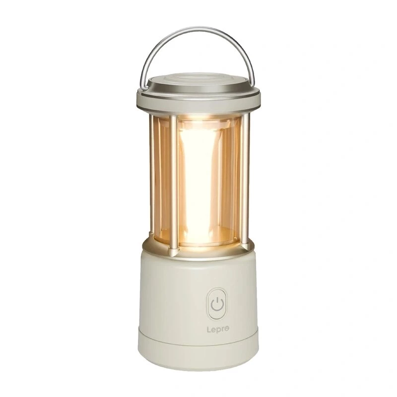 Lepro 330043-WH laagrilatern – 1000 luumenit laetav LED-latern akupangaga, IPX4