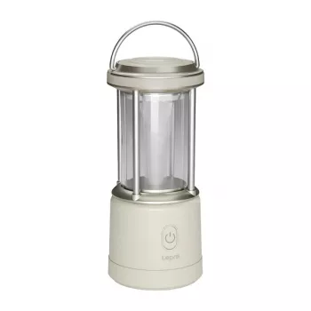 Lepro 330043-WH laagrilatern – 1000 luumenit laetav LED-latern akupangaga, IPX4