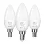LEPRO 600059-WW-EU-3 LED-pirn E14 C37 4.2W (40W ekvivalent) 470lm 2700K soe valge 250° valgusnurk 3-pakk