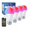 LEPRO B2 E27 Wi-Fi LED-pirn nutikas RGB+CCT 9W (60W ekvivalent) 806lm häälestatav valge 2700K-6500K