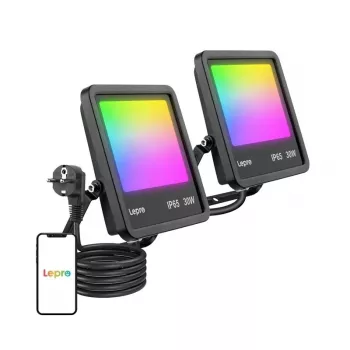 Lepro F1 30W LED prožektor IP65 3000lm 5000K