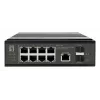LevelOne tööstuslik PoE+ kommutaator 8x 2.5G PoE, 2x 1G, 2x 10G SFP+ üleslingid, haldamata, DIN-liistule, IP30