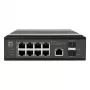 LevelOne tööstuslik PoE+ kommutaator 8x 2.5G PoE, 2x 1G, 2x 10G SFP+ üleslingid, haldamata, DIN-liistule, IP30