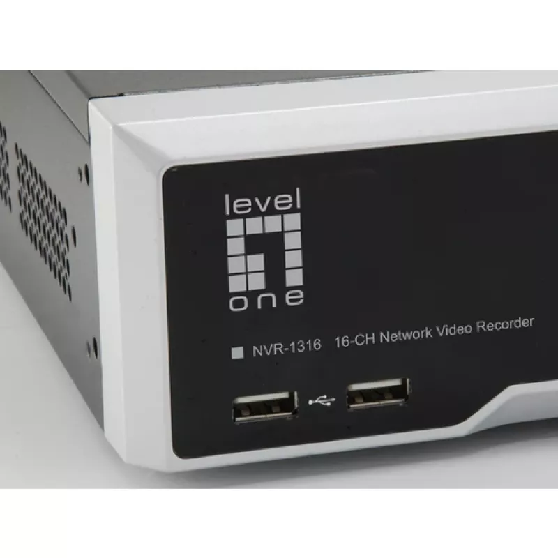 LevelOne NVR-1612 16-kanaliline 12MP 4-kettaga võrguvideomakk