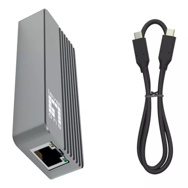 LevelOne USB-0410 USB 3.2 Gen 1 Type-A Gigabit Etherneti adapter