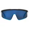 Levi's LV-1008-S-OY4 Unisex Shield Päikeseprillid - Must raam, hallid läätsed, UV400