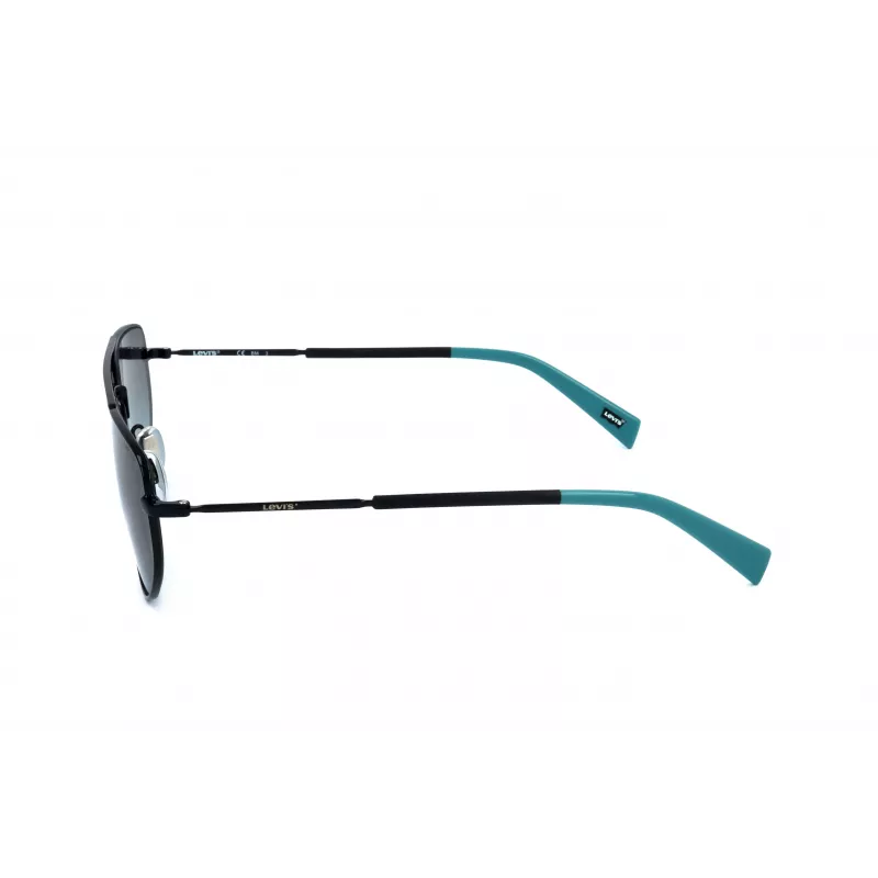 LEVI'S LV-1018-S-807 Unisex Päikeseprillid, Must Raam, Hall Lääts, 59 mm