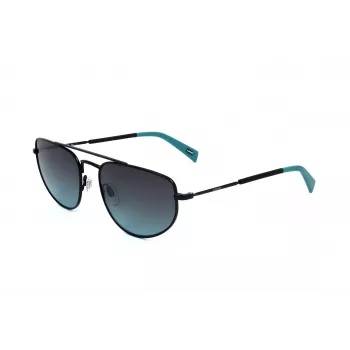 LEVI'S LV-1018-S-807 Unisex Päikeseprillid, Must Raam, Hall Lääts, 59 mm