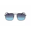 LEVI'S LV-1021-S-807 Unisex Päikeseprillid - Must atsetaatraam, hallid polükarbonaat läätsed, 58 mm
