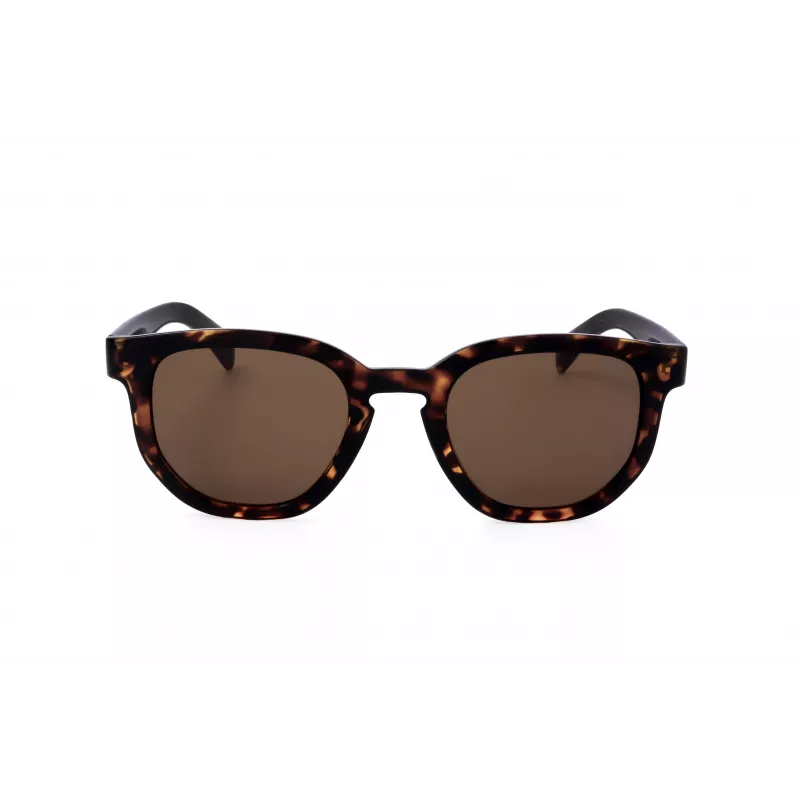 LEVI'S LV-1022-S-086 Unisex ristkülikukujulised päikeseprillid - Havana raam, pruun lääts, 51 mm