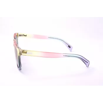 LEVI'S LV-1023-S-F74 Unisex Päikeseprillid Havana Atsetaatraamiga Hallid Polükarbonaat Läätsed 53mm