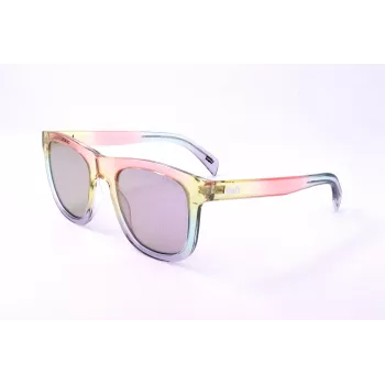 LEVI'S LV-1023-S-F74 Unisex Päikeseprillid Havana Atsetaatraamiga Hallid Polükarbonaat Läätsed 53mm