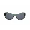LEVI'S LV-1033-S-1ED Unisex Ristkülikukujulised Päikeseprillid - Must Raam Hallid Läätsed 53mm