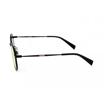 LEVI'S LV-1035-S-003 Unisex Päikeseprillid, Must Raam, Hall Lääts, 51/22/140 mm