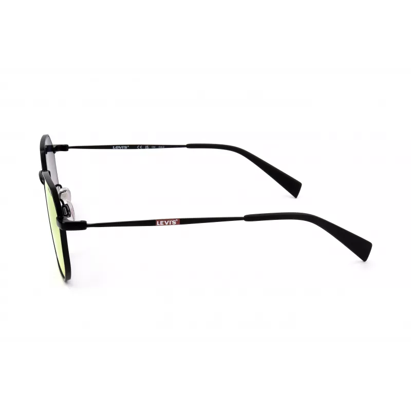 LEVI'S LV-1035-S-003 Unisex Päikeseprillid, Must Raam, Hall Lääts, 51/22/140 mm