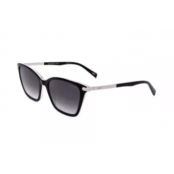 LEVI'S LV-5017-S-80S Naiste päikeseprillid, ruudukujulised, hallid läätsed, 55 mm