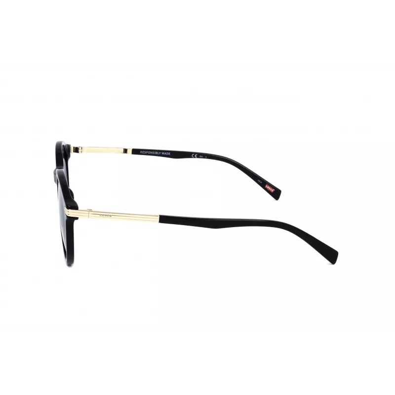 LEVI'S LV-5021-S-807 Naiste ruudukujulised päikeseprillid Must/Hall 51mm
