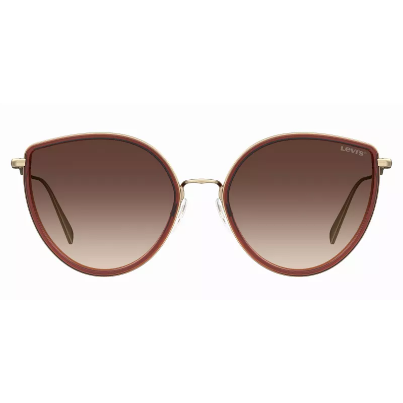 Levi's LV5011S09QF7H Naiste päikeseprillid Havana atsetaat pruun gradient 56/17/145 mm