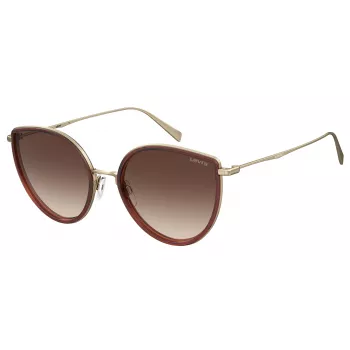 Levi's LV5011S09QF7H Naiste päikeseprillid Havana atsetaat pruun gradient 56/17/145 mm