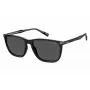Levi's LV5020S807F7I Meeste ruudukujulised atsetaatpäikeseprillid - Havana/Roheline - 57/17/145 mm