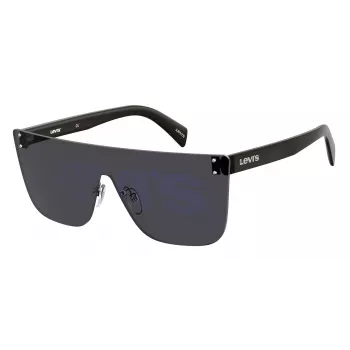 LEVIS Unisex Päikeseprillid LV1001SKB7J98 - Must raam, hallid läätsed, UV400 kaitse