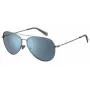 LEVIS Unisex Päikeseprillid LV1006SD3XG02 Ruudukujuline Must Raam Hall Polariseeritud Lääts 60/17/145 mm