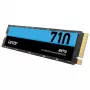 LEXAR NM710 500GB M.2 2280 PCIe Gen4x4 NVMe SSD - 5000MB/s lugemiskiirus, 2600MB/s kirjutamiskiirus