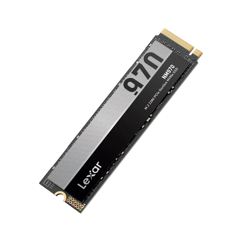 Lexar NM970 1TB PCIe Gen5x4 M.2 2280 NVMe SSD - 11000MB/s lugemiskiirus, 10000MB/s kirjutamiskiirus