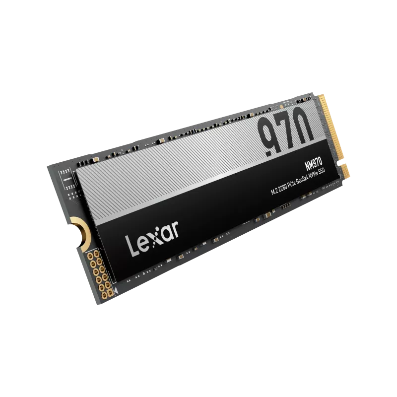 Lexar NM970 1TB PCIe Gen5x4 M.2 2280 NVMe SSD - 11000MB/s lugemiskiirus, 10000MB/s kirjutamiskiirus