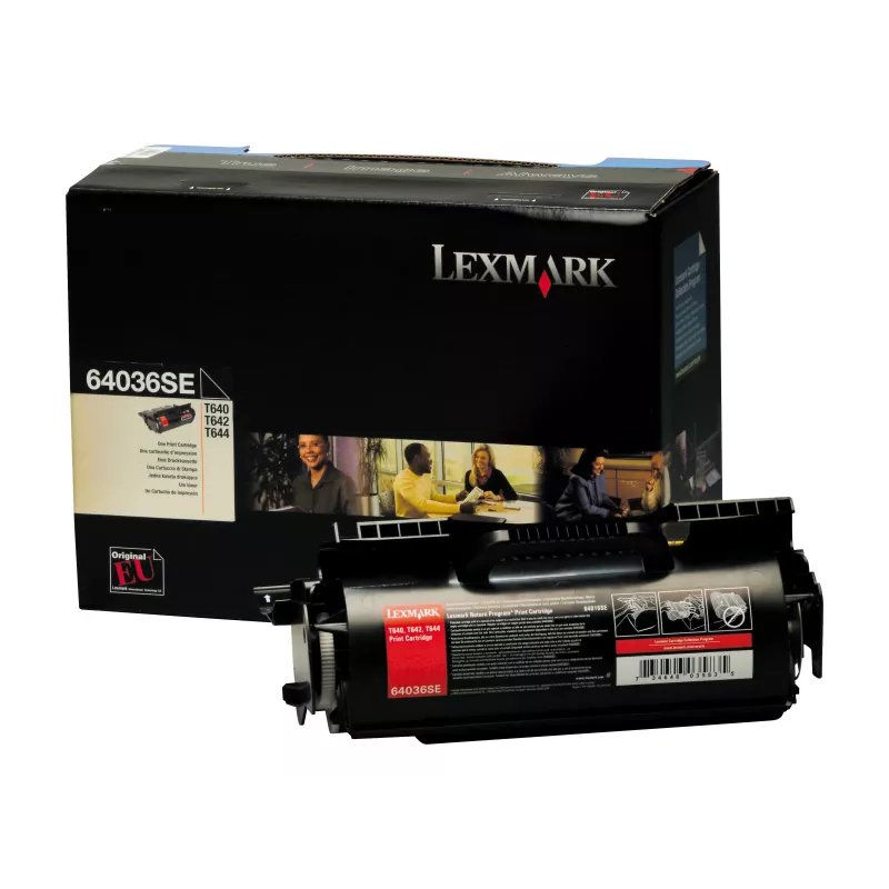 Lexmark 64036SE toonerikassett must - T640, T642, T644 jaoks