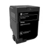 Lexmark 74C2HKE Must Suure Saagikusega Toonerikassett