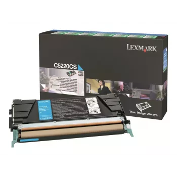 Lexmark C5220CS Cyan toonerikassett - originaal - printeritele C522, C524, C530, C532, C534