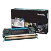 Lexmark X746A1CG Cyan toonerikassett - printeritele X746de, X748de, X748dte