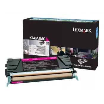Lexmark X746A1MG originaalne magenta toonerikassett printeritele X746de, X748de, X748de LDS, X748de Statoil, X748dte