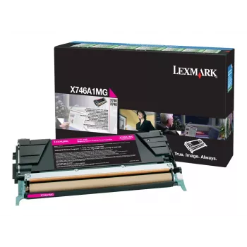 Lexmark X746A1MG originaalne magenta toonerikassett printeritele X746de, X748de, X748de LDS, X748de Statoil, X748dte
