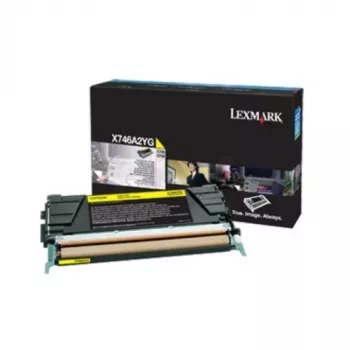 Lexmark X746A3YG kollane toonerikassett printeritele X746de, X748de, X748dte