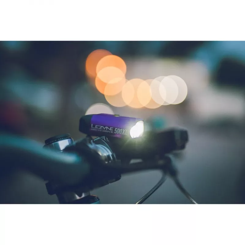 Lezyne LED Hecto Drive 500XL esituli jalgrattale 500 lm USB - must