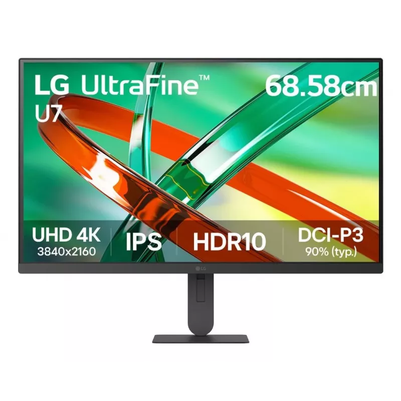 LG 27U710B-B UltraFine 27 tolli 4K UHD IPS monitor, 3840x2160, HDR10, AMD FreeSync, 60Hz
