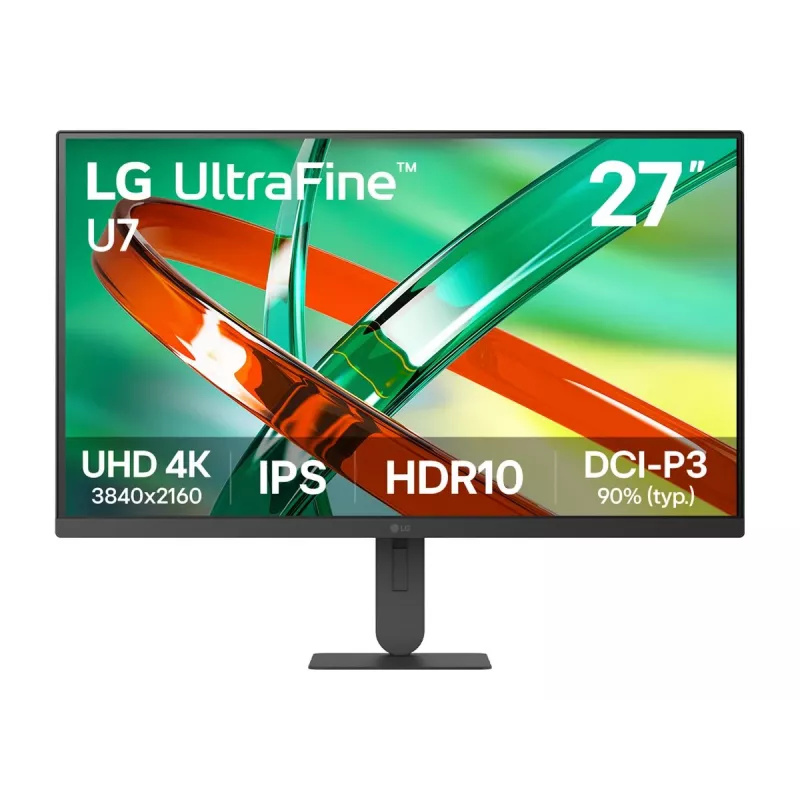 LG 27U710B-B UltraFine 27 tolli 4K UHD IPS monitor, 3840x2160, HDR10, AMD FreeSync, 60Hz