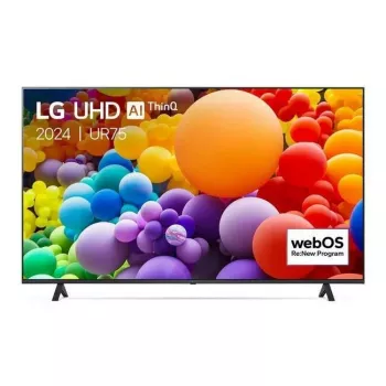 LG 65UR75003LK 65-tolline UHD 4K Smart LED-televiisor webOS 23 ja AI Sound Pro'ga