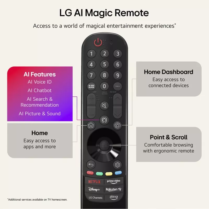LG Electronics OLED48C6ELB.AEUD 48-tolline 4K OLED-televiisor, must, UltraHD/4K, kolme tuuneriga, 120 Hz paneel