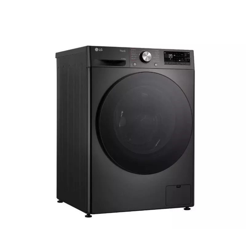 LG F4DR711S2BA Pesu-kuivatusmasin, 11 kg pesu, 6 kg kuivatus, 1400 p/min, A/D energiaklass, esilaadimine, Black Steel, Wi-Fi, aur, Direct Drive, TFT-ekraan