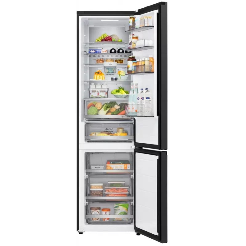 LG GBBS726BEV eraldiseisev külmik-sügavkülmik Total No Frostiga, 384 L, matt must, energiaklass C, Inverter Linear Compressor, Wi-Fi