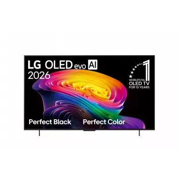 LG OLED42C61LA 42-tolline (106 cm) 4K OLED evo nutiteler α9 AI protsessoriga 4K Gen6, webOS 23, 120Hz, Dolby Vision ja Atmos, 4 HDMI 2.1, 40W 2.2-kanaliline heli, G-Sync/FreeSync, 2023 mudel