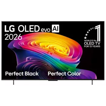 LG OLED42C61LA 42-tolline (106 cm) 4K OLED evo nutiteler α9 AI protsessoriga 4K Gen6, webOS 23, 120Hz, Dolby Vision ja Atmos, 4 HDMI 2.1, 40W 2.2-kanaliline heli, G-Sync/FreeSync, 2023 mudel