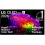 LG OLED65B68LA 65-tolline 4K UHD nutikas OLED-teler HDR10, Dolby Vision, webOS, 120Hz, 40W heli ja Magic Remote puldiga OLED65B68LA.AEUD